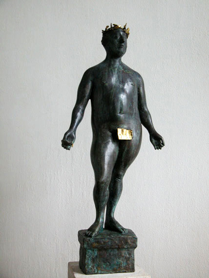 Viktor Korneev/ sculpture / Philosopher, bronze, 1997