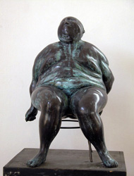 Viktor Korneev/ sculpture / Prisonner, 2000, Bronze